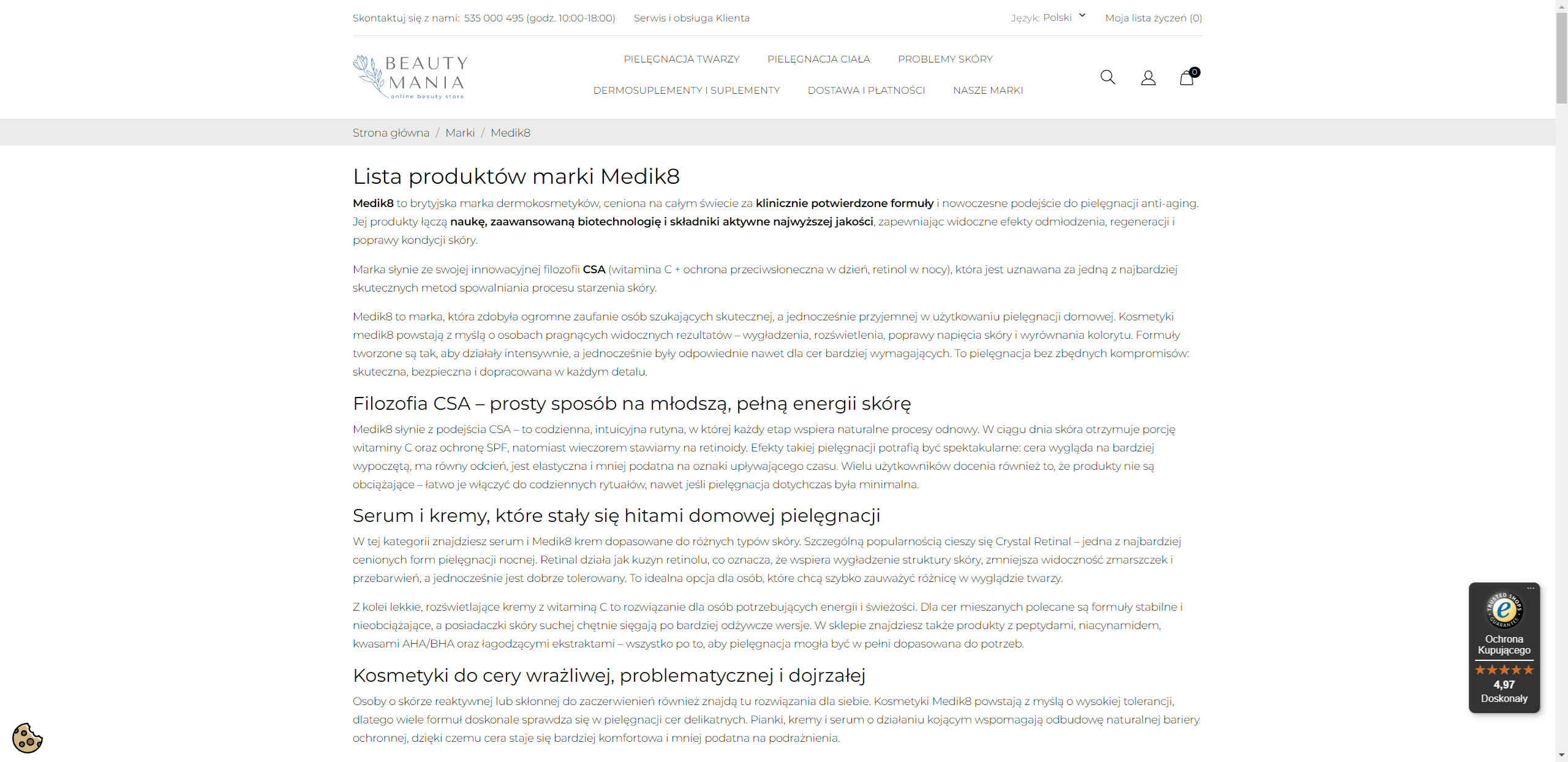 Jak dobrać kosmetyki Medik8 do typu skóry?