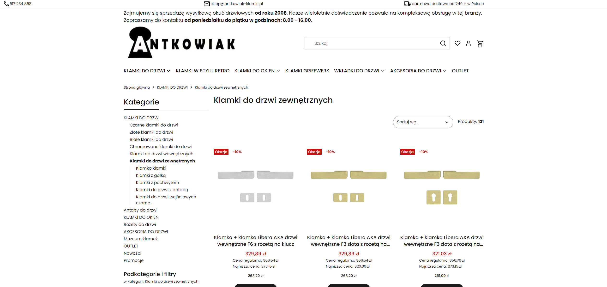 Modne klamki do drzwi zewnętrznych a nowoczesna elewacja - jak osiągnąć spójność?